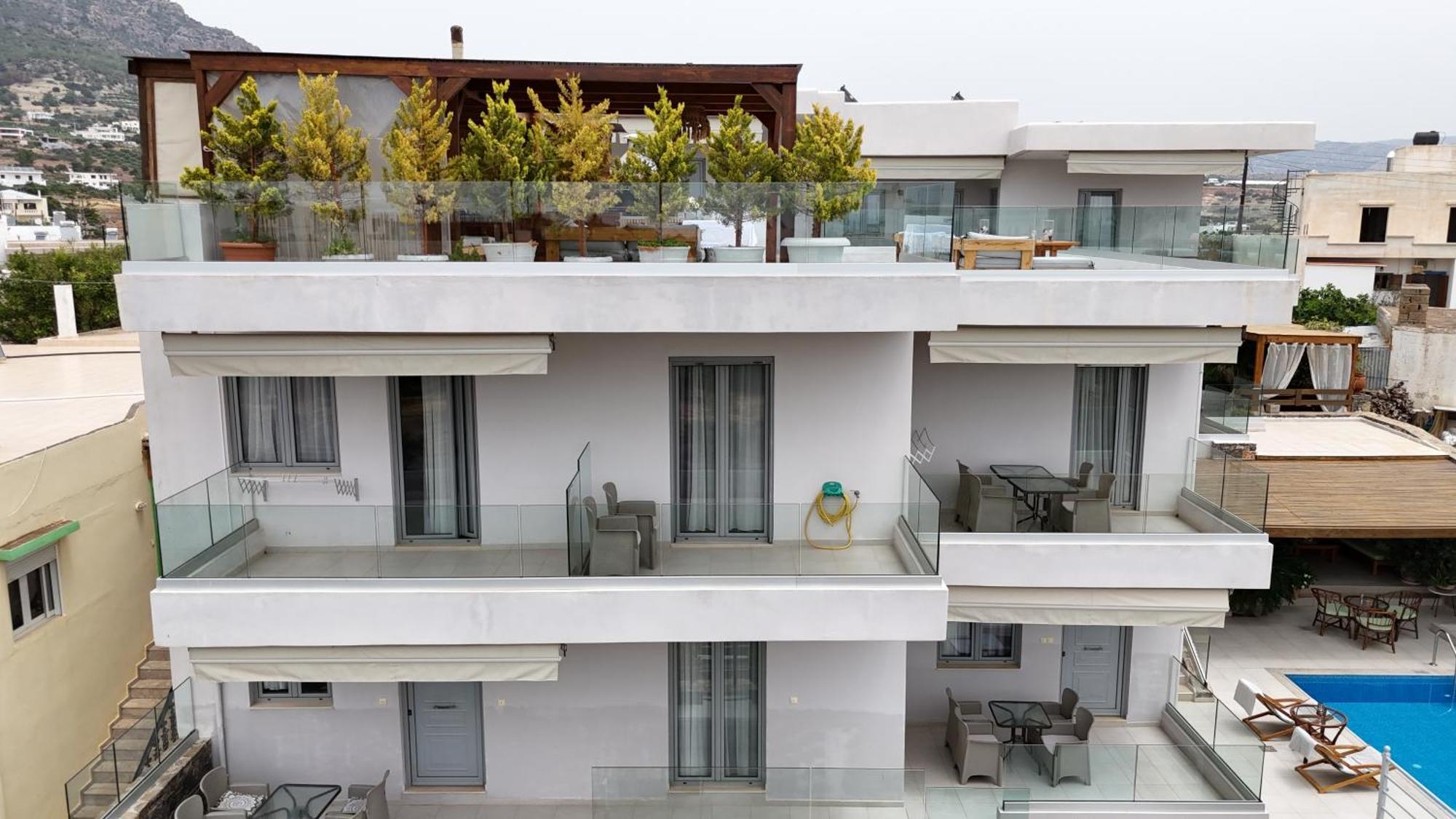 Asteri Apartments Und Studios Makriyialós Ngoại thất bức ảnh